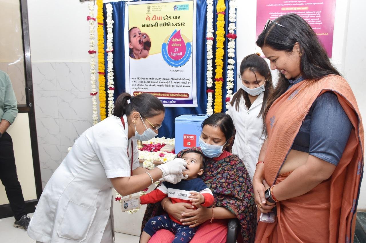 Launch of Pulse Polio Campaign in Dahod District
